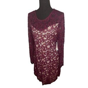 Love Fast Live Hard Lace Dress -Ladies Size XL NWT